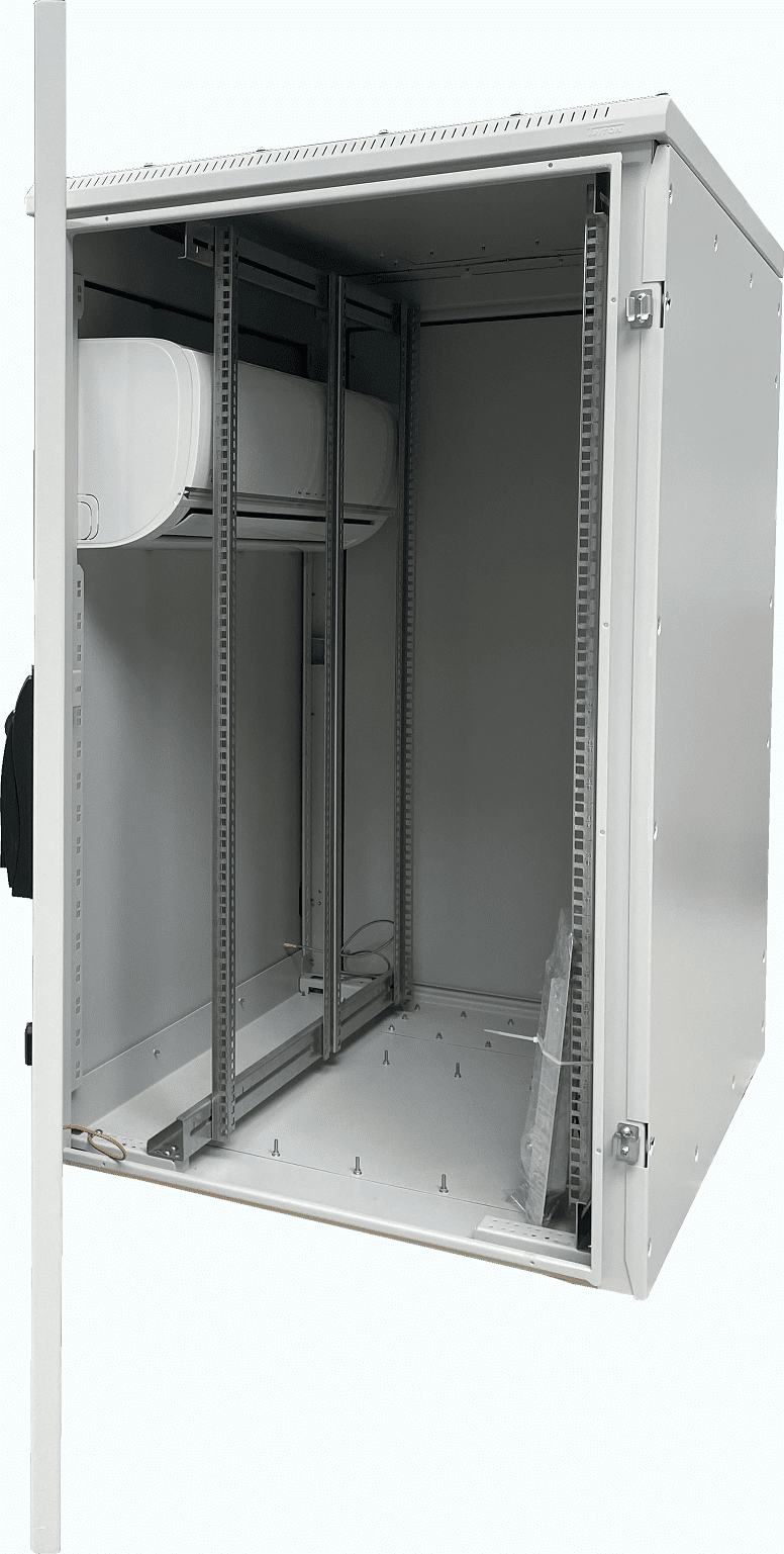 IT-Schrank mit Split- Klimatechnik